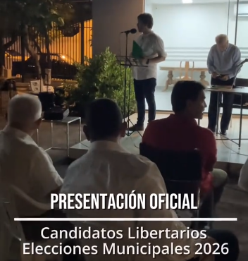 PRESENTACIÓN CANDIDATOS LIBERTARIOS POR ASUNCIÓN- MUNICIPALES 2026